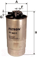 Топливный фильтр Filtron PP940/3