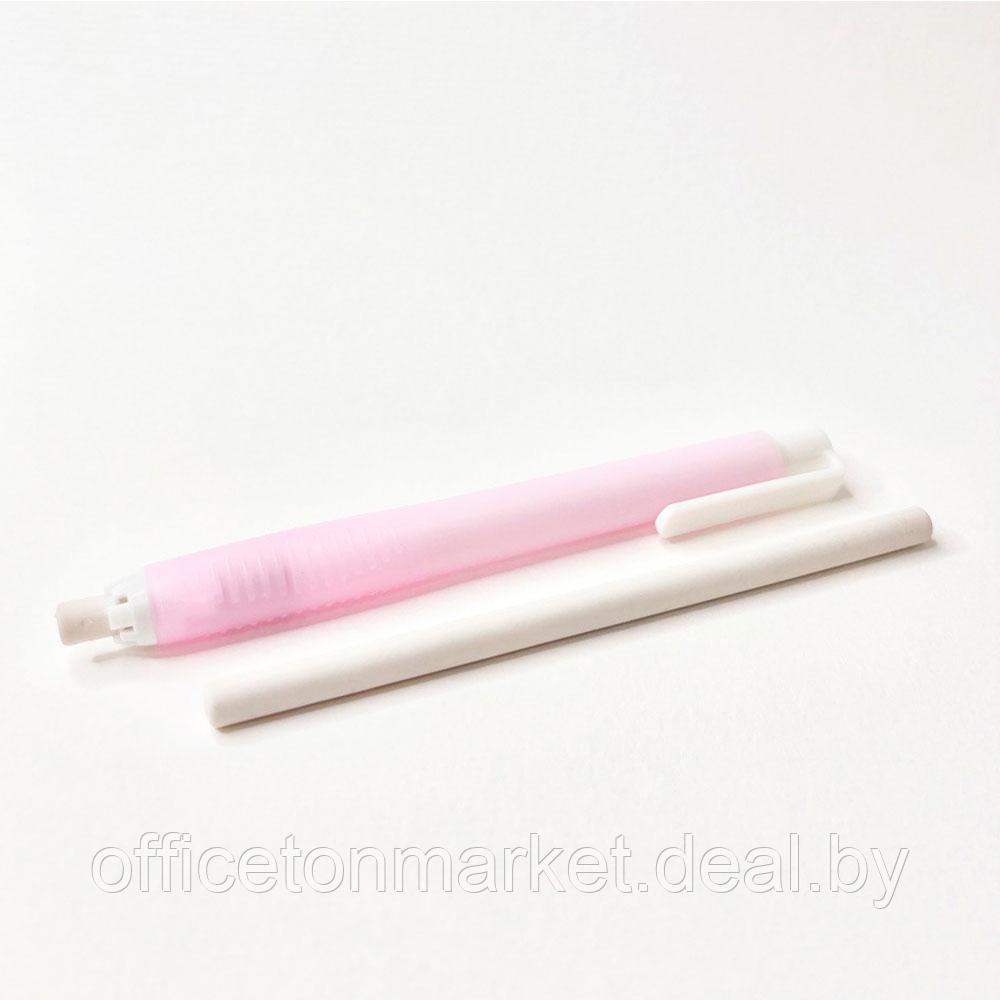 Ластик-ручка "Малевичъ", с запасным стержнем, розовый - фото 3 - id-p226365772