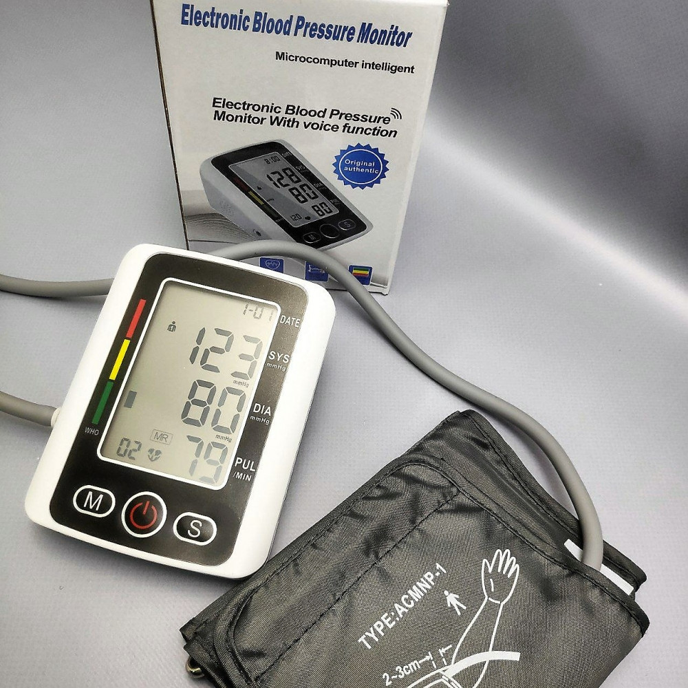 Автоматический электронный тонометр Electronic Blood pressure monitor X180 - фото 3 - id-p226367664