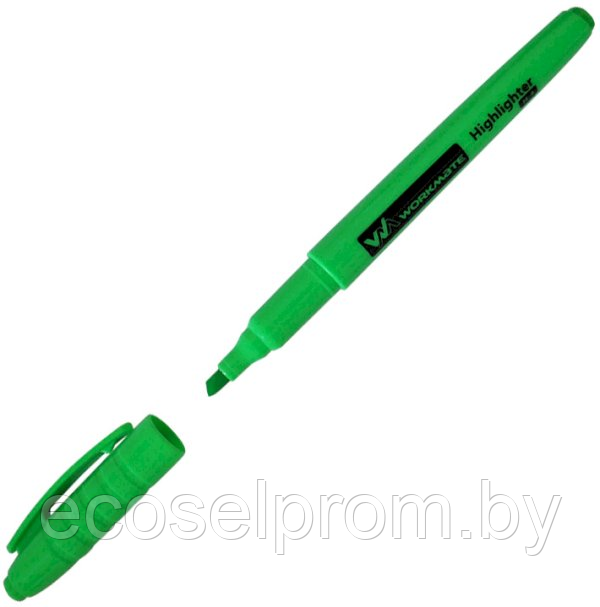 Текстовыделитель Workmate H-4, зеленый, 1-4 мм - фото 1 - id-p226367670