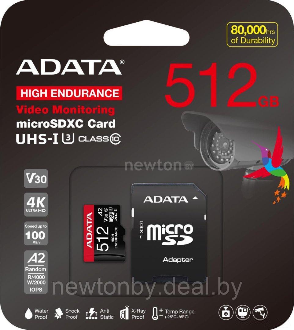 Карта памяти ADATA High Endurance 512Gb AUSDX512GUI3V30SHA2-RA1 - фото 1 - id-p226369580