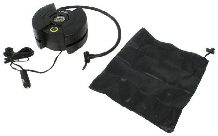 Автомобильный компрессор VS44 автокомпрессор для подкачки накачки автомобильных шин машины от прикуривателя - фото 2 - id-p226168498