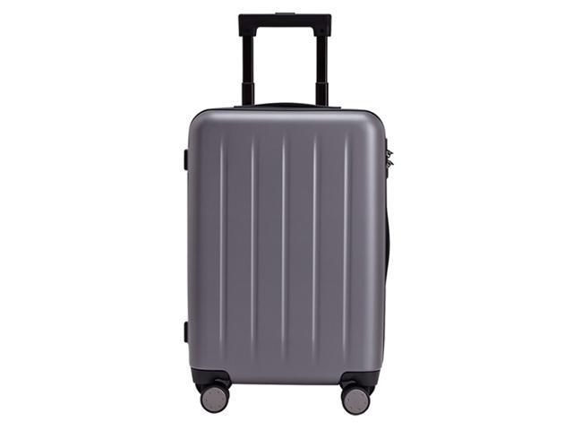 Дорожный чемодан на колесиках колесах Xiaomi 90 Points Suitcase 1A серый S ручная кладь до 55 см пластиковый - фото 1 - id-p226356896