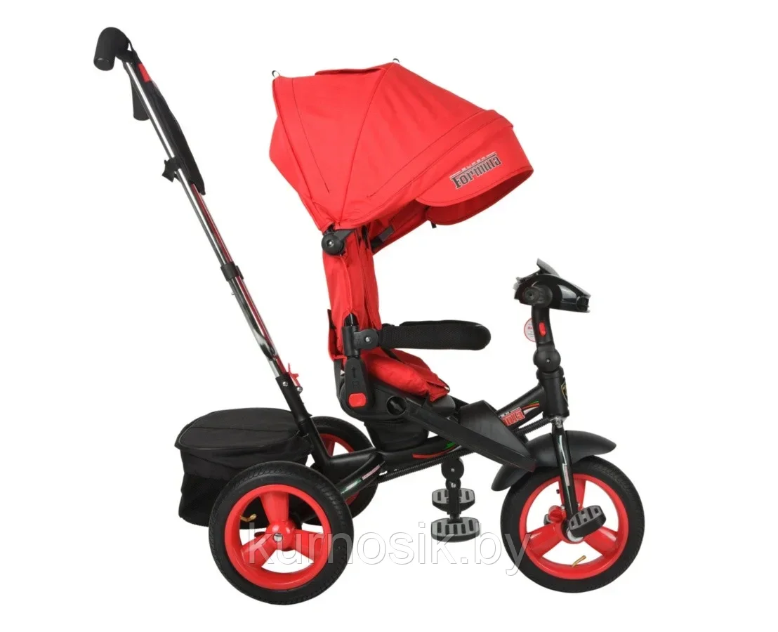 Детский трехколесный велосипед Lexus Trike Super Formula красный для мальчика и девочки - фото 4 - id-p226369760