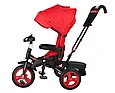 Детский трехколесный велосипед Lexus Trike Super Formula красный для мальчика и девочки, фото 2
