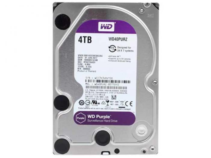 Жесткий диск Western Digital 4Tb Purple WD42PURZ - фото 1 - id-p226168599