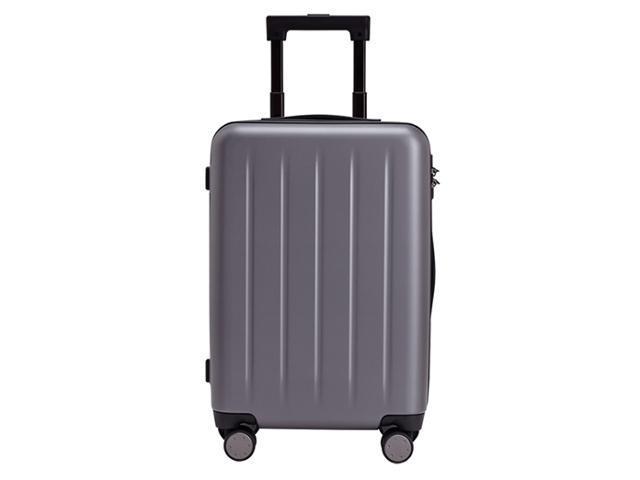 Дорожный чемодан на колесиках колесах Xiaomi 90 Points Suitcase 1A серый S ручная кладь до 55 см пластиковый - фото 1 - id-p226357119