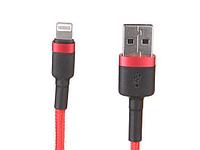 Аксессуар Baseus Cafule Cable USB - Lightning 2A 3m Red-Red CALKLF-R09