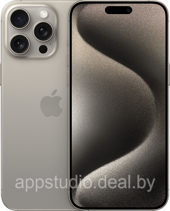Apple iPhone 15 Pro Max 1TB «природный титан» (Natural Titanium) MU7J3 - фото 1 - id-p226369986