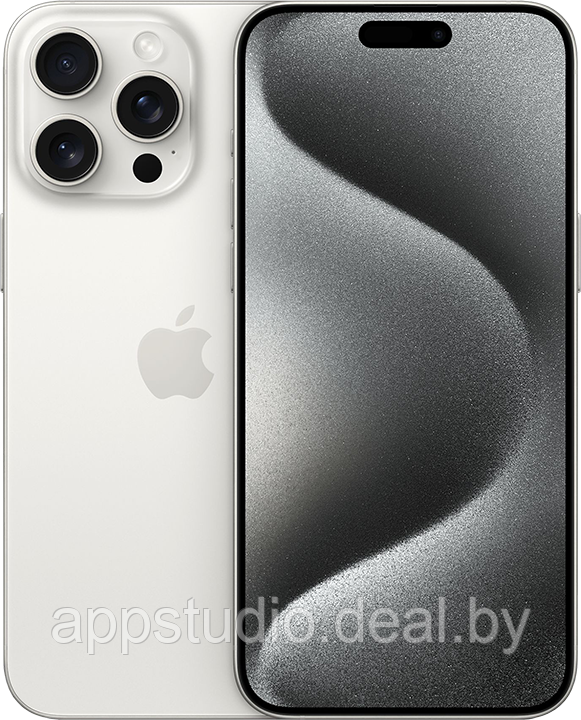 Apple iPhone 15 Pro Max 512GB «белый титан» (White Titanium) MU7D3 - фото 1 - id-p226369988