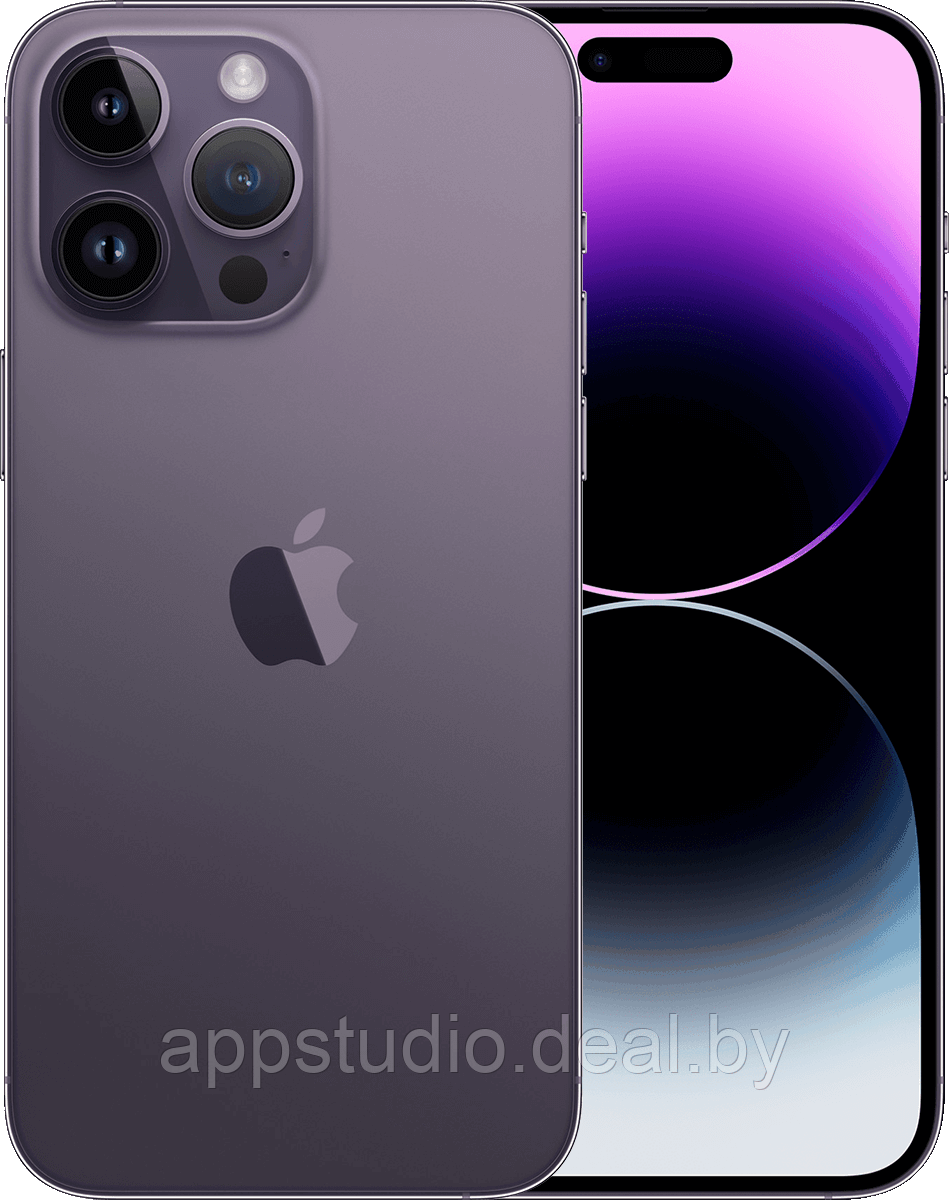 Apple iPhone 14 Pro Max 1TB темно-фиолетовый (deep purple) MQCN3 - фото 1 - id-p226370036