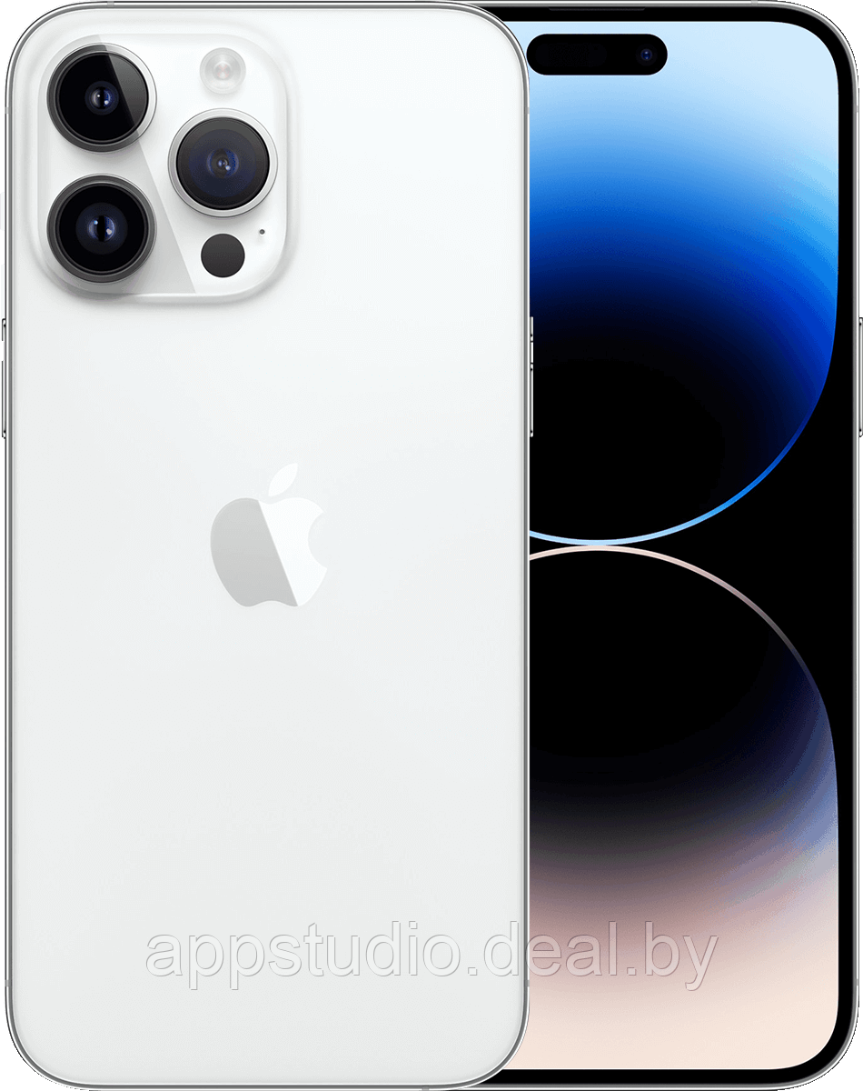 Apple iPhone 14 Pro Max 1TB серебристый (silver) MQCL3 - фото 1 - id-p226370037