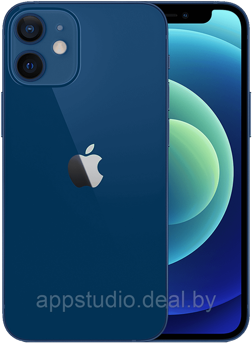 Apple iPhone 12 mini 64GB синий (blue) MGE13 - фото 1 - id-p226370208
