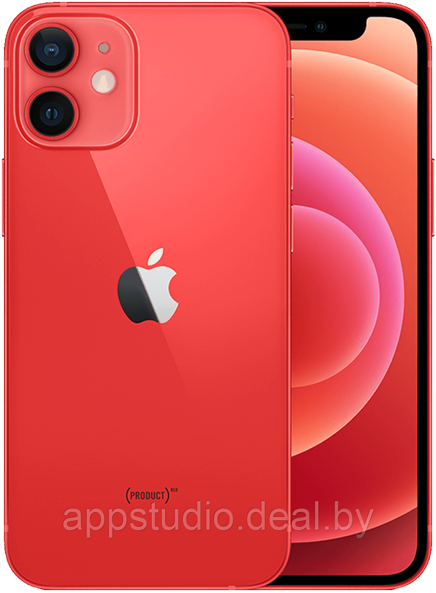 Apple iPhone 12 mini 64GB красный (PRODUCT)RED MGE03 - фото 1 - id-p226370211
