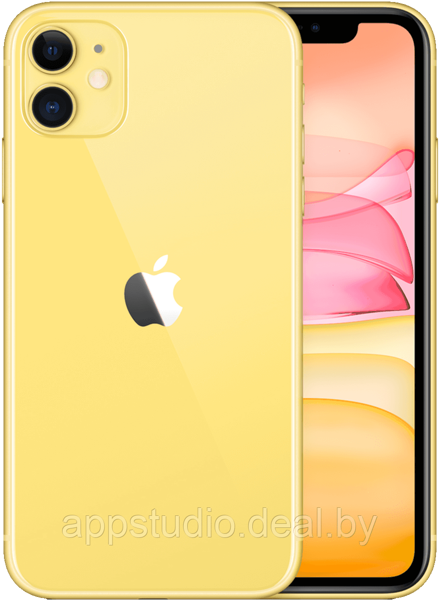 Apple iPhone 11 128GB желтый (yellow) MHDL3 - фото 1 - id-p226370250