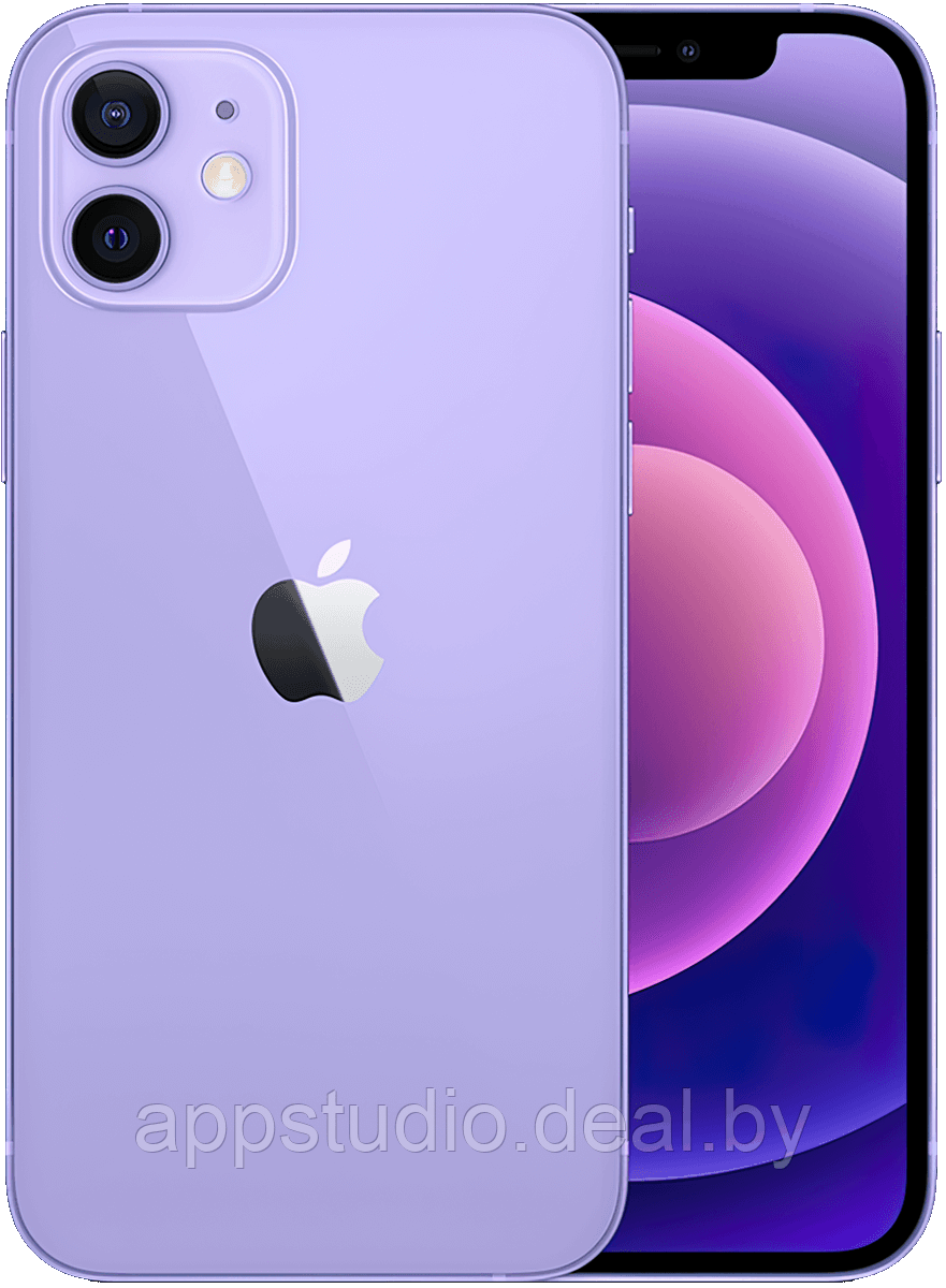 Apple iPhone 12 64GB фиолетовый (purple) MJNM3 - фото 1 - id-p226370275