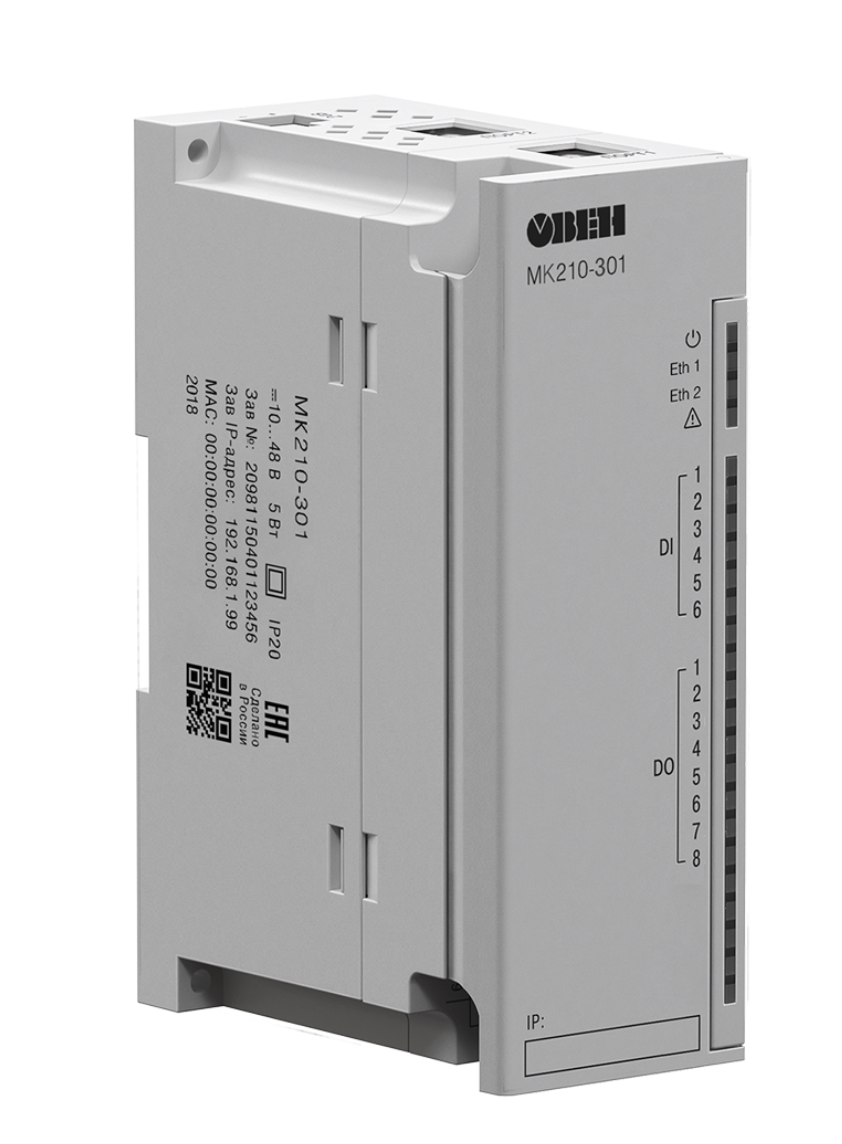 МК210-3хх модули дискретного ввода вывода комбинированные (DI/DO), фото 1