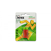 Аккумулятор Ni-MH Mirex HR03 / AAA 1000mAh 1,2V 2ВР