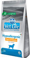 Сухой корм для собак Farmina Vet Life Hypoallergenic Fish & Potato