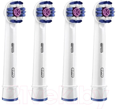 Набор насадок для зубной щетки Oral-B 3D White EB18 - фото 1 - id-p226370639