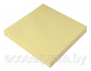 Блок самоклеящийся бумажный Silwerhof 682156-05 76x76мм 100лист. 75г/м2 пастель желтый - фото 2 - id-p226374113