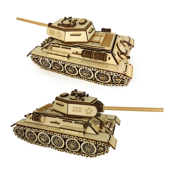 Сборная модель «Танк Т-34» - фото 1 - id-p226374123