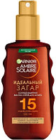 Спрей солнцезащитный Garnier Ambre Solaire Масло-спрей SPF15 Идеальный загар