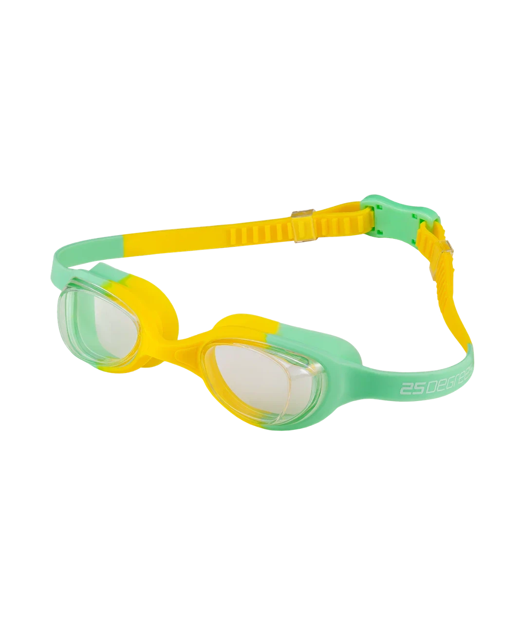 Очки для плавания 25DEGREES Dory Green/Yellow, детский - фото 1 - id-p226380053