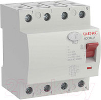 Устройство защитного отключения DKC Yon Max MDL100 4P 30mA 40A