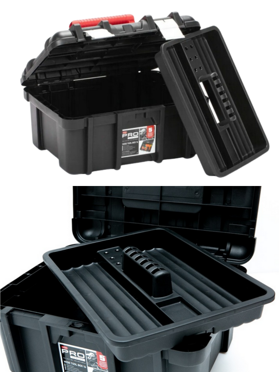 Ящик для инструментов Keter Power Tool Box 16", черный - фото 3 - id-p100896989