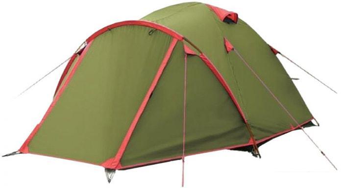 Треккинговая палатка TRAMP Camp 2 (зеленый) - фото 1 - id-p225816600