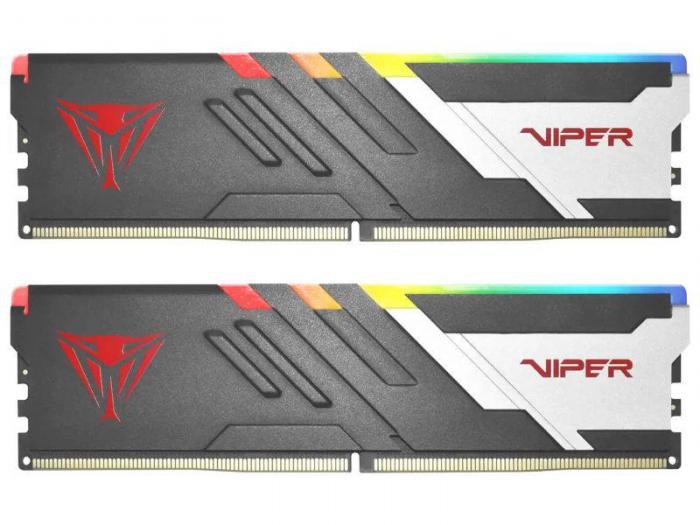 Patriot Memory Viper Venom RGB DDR5 DIMM 5600Mhz PC-44800 CL36 - 32Gb (2x16Gb) PVVR532G560C36K