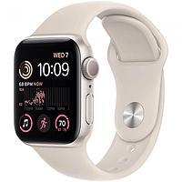 Apple Watch SE 2 GPS 40mm Starlight Aluminium Case with Starlight Sport Band - Regular, Model A2722