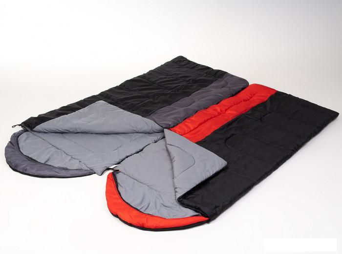 Спальный мешок BalMax Аляска Camping Plus Series до -15°C R (правая молния, серый) - фото 3 - id-p225805245