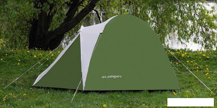 Треккинговая палатка Acamper Acco 4 (зеленый) - фото 4 - id-p225809177