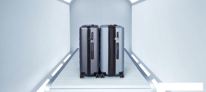 Чемодан-спиннер Ninetygo Rhine PRO Luggage 20" (серый) - фото 7 - id-p225813149