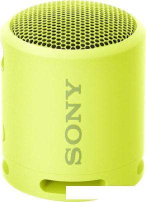 Беспроводная колонка Sony SRS-XB13 (лимонно-желтый) - фото 1 - id-p226205245