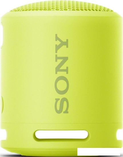 Беспроводная колонка Sony SRS-XB13 (лимонно-желтый) - фото 2 - id-p226205245