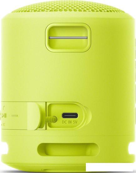 Беспроводная колонка Sony SRS-XB13 (лимонно-желтый) - фото 4 - id-p226205245