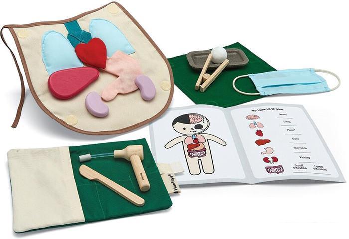 Игровой набор доктора терапевта Plan Toys 3703 - фото 2 - id-p225806099