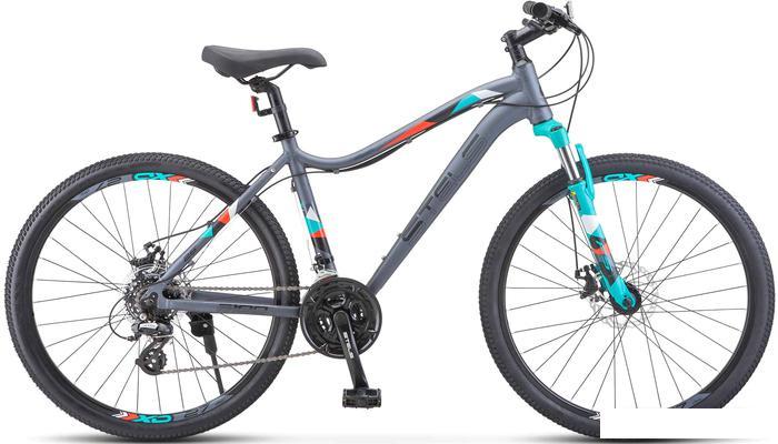 Велосипед Stels Miss 6100 MD 26 V030 р.17 2023 (синий/серый) - фото 1 - id-p225806118