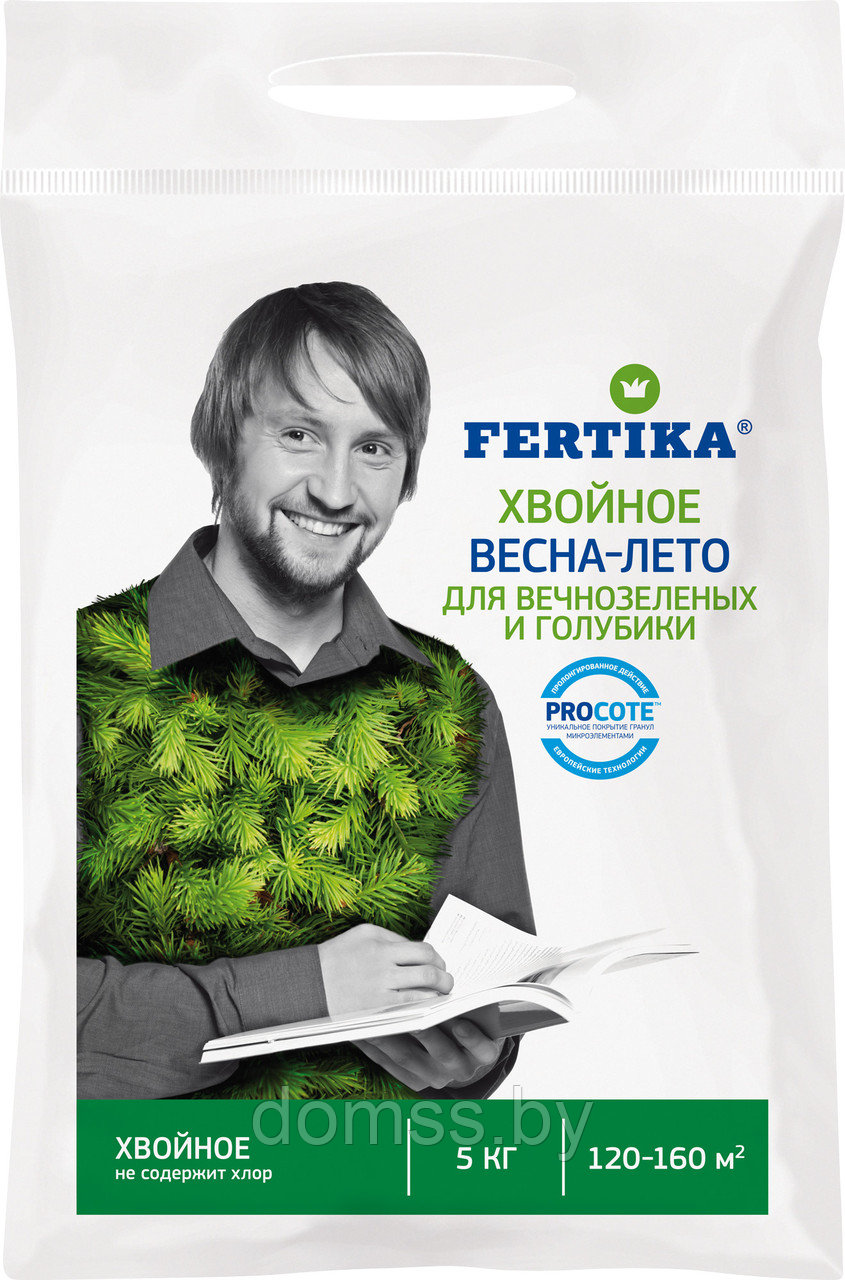 Удобрение FERTIKA Хвойное для Вечнозеленых FERTIKA (Весна 5 кг.) - фото 1 - id-p226384422