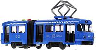 Трамвай Технопарк С резинкой TRAMOLDRUB-30PL-BU