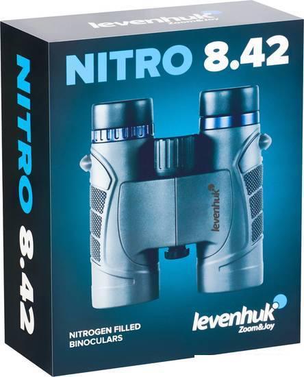 Бинокль Levenhuk Nitro 8x42 (черный) - фото 8 - id-p225809894
