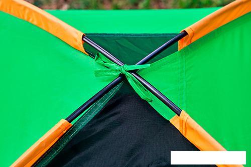 Треккинговая палатка Sundays Simple 2 (зеленый/желтый) - фото 4 - id-p225813803