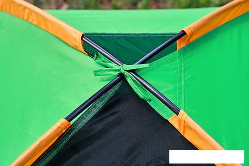 Треккинговая палатка Sundays Summer 4 (зеленый/желтый) - фото 3 - id-p225813828
