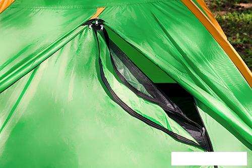 Треккинговая палатка Sundays Summer 4 (зеленый/желтый) - фото 4 - id-p225813828