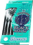 Дротики для дартса Harrows Black Arrow 22gR (3 шт), фото 2