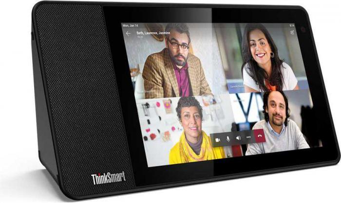 Планшет Lenovo ThinkSmart View for MS Teams 8", 2GB, 2ГБ, Wi-Fi, Android 8.1 черный [za690028ru] [za690028ru] - фото 4 - id-p225820492