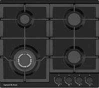 Газовая варочная панель ZIGMUND & SHTAIN Primary G 14.6 B, независимая, черный